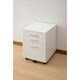 サイバーコム デスクサイドチェスト 高さ55cm ホワイト RCD-3（WH）