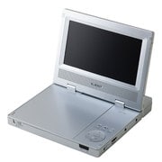 BLUEDOT ポータブルDVDプレーヤー 7インチ シルバー BDP-1740S