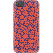 カプセルケース [Capsule Case Abstract Florals Orange iPhone5/5S用ケース]