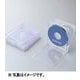 Blu-ray/DVD/CDプラケース （2枚収納/5パック） クリア CCD-JSCNW5CR