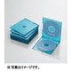 Blu-ray/DVD/CDスリムプラケース （2枚収納/10パック） クリアブルー CCD-JSCSW10CBU