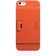 D6 イタリアン ミネルバ ボックス レザー カード ポケット バー (iPhone 5/5s) OR