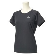 CA884 [AT UV 半袖シャツ レディース L ブラック Z46211]