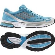 adizero(アディゼロ) Boston 4 ランニングシューズ レディース 23.0cm サンバブルーS14/パールメットS14/メタリックシルバー G97975 [AU370]