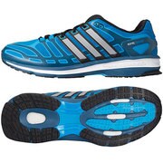 sonic boost(ブースト) ランニングシューズ メンズ 27.5cm ソーラーブルーS14/テックグレーメットS14/ブラック [D67194]