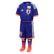 AD646 [2014 JFA 日本代表 ホーム ミニキット（上下セット） キッズ J120 ジャパンブルー/ホワイト/ポップ G87003]
