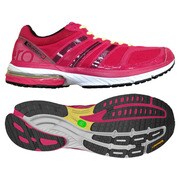 ランニングシューズ adizero(アディゼロ) takumi idomi 挑 レディース 25.0cm ビビッドベリーS14×ブラック×グローS14 M20239 [JYA90]