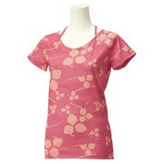 AML27 [蘭（ラン） ランニング 半袖Tシャツ レディース J/S バヒアピンクS14 F49034]