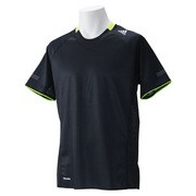 AML20 [叶衣（カノイ） ランニング 半袖Tシャツ メンズ J/M ブラック/ナイトシェイドF13 F49020]