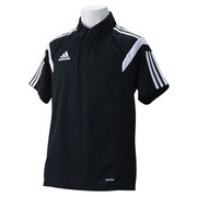 AD136 [Condivo14 ポロシャツ メンズ Lサイズ ブラック/ホワイト/ブラック F76956]