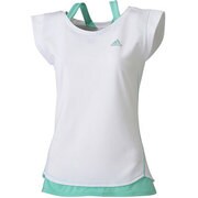 DDW55 [AG SS レイヤードTシャツ レディース J/OT ホワイト F93903]