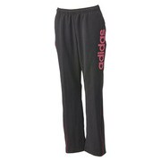 DDX26 [AT リニア ジャージパンツ レディース J/L ブラック F94335]