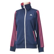 DDY63 [adidasbloom ウォームアップジャケット レディース Mサイズ カレッジネイビー/バヒアピンクS14 F94405]