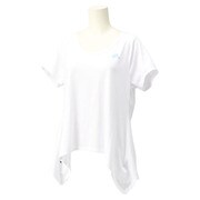 DDW70 [AG SS ヨガフレアーTシャツ レディース J/S ホワイト F93927]