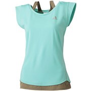 DDW55 [AG SS レイヤードTシャツ レディース J/M バヒアミントS14 F93905]
