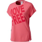 DDW61 [AG SS GR ルーズTシャツ レディース J/OT バヒアピンクS14 F93343]