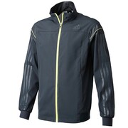 DDT95 [adidasbrave ハイブリッドクロスジャケット メンズ Sサイズ ナイトシェイドF13 F93087]