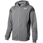 DDU09 [adidasbrave 3Dパイル WU ジャケットHD メンズ J/M ダークグレイヘザー F93140]