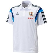 IEB83 [JFA サッカー日本代表 Condivo14 ポロシャツ メンズ J/M ホワイト/テックオニキスF12/ソーラーブルーS14 D03301]