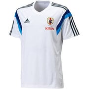 IEB86 [JFA サッカー日本代表 Condivo14 Tシャツ メンズ J/O ホワイト/テックオニキスF12/ソーラーブルーS14 D03292]