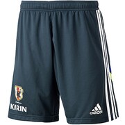 IEB87 [JFA サッカー日本代表 Condivo14 トレーニングショーツ メンズ J/L テックオニキスF12/ホワイト/エレクトリシティ D03287]
