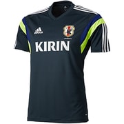 IEB90 [JFA サッカー日本代表 Condivo14 トレーニングジャージ メンズ J/M テックオニキスF12/ホワイト/エレクトリシティ D03291]