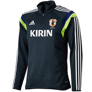IEB91 [JFA サッカー日本代表 Condivo14 トレーニングトップ 長袖 メンズ J/XO テックオニキスF12/ホワイト/エレクトリシティ D03296]