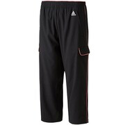 DDY68 [adidasbloom クロス カーゴカプリ パンツ レディース Mサイズ ブラック/バヒアピンクS14 F94436]