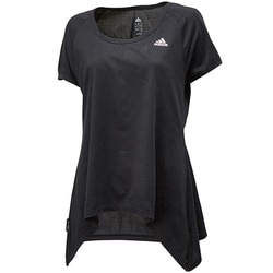 ヨドバシ Com アディダス Adidas Ddw70 Ag Ss ヨガフレアーtシャツ レディース J M ブラック F 通販 全品無料配達