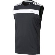 AG856 [RSP ランニング スリーブレス Tシャツ メンズ J/L ブラック/ホワイト D85697]