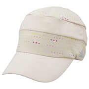 DDU80 [蘭（ラン） キャップ レディース OSFZ パールグレーS14/バヒアピンクS14 F93302]
