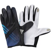 DDU90 [adizero（アディゼロ） ライトコンセプトグローブ （手袋） ユニセックス M ブラック/ナイトブルーF13 F93374]