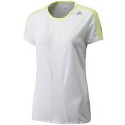 AKY52 [RSP ランニング 半袖 Tシャツ レディース J/M ホワイト/グローS14 D85502]