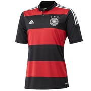 AI198 [DFB サッカードイツ代表 アウェイレプリカユニフォーム メンズ J/L ブラック/ビクトリーレッドS04/マットシルバー G74520]