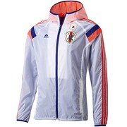 DCK76 [JFA サッカー日本代表 アンセムウーブンジャケット メンズ J/XO ホワイト/ジャパンブルー/ポップ F84718]