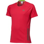 AK738 [adiSN リフレクト半袖 Tシャツ メンズ Mサイズ ビビッドベリー S14/ソーラースライム G92489]