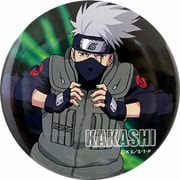 NARUTO 缶バッジ カカシ(ブラック)