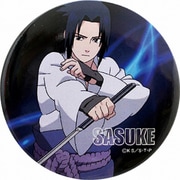 NARUTO 缶バッジ サスケ(ブラック)