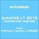 AutoCAD LT 2015 Commercial Upgrade from Previous Version L PROMO [ライセンスソフト]