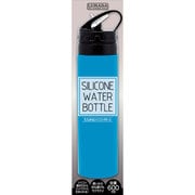たためるシリコンボトル 600ml ブルー