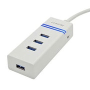 USB3.0 Hub名人 4ポート ホワイト CHM-U3P4W