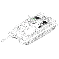プラモデル 05573 ソビエト軍 JS-4重戦車 ソビエト軍 JS-4 重戦車 スターリンⅣ プラモデル：SOVIET IS-4