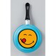 カラーデザインスマイリー ミニソースパン14cm アクアブルー SMIL-CS14B