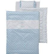 洗えるコンパクトベット専用 ふとん6点セット スイートドリーム サックス [ベビー寝具]