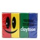 工作用ねんど モデリングクレイ claytoon(1Pound)4色セット プライマリー