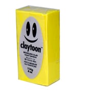 モデリングクレイ claytoon1/4bar(1/4Pound) イエロー [工作用ねんど]