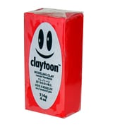 モデリングクレイ claytoon1/4bar(1/4Pound) レッド [工作用ねんど]