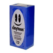モデリングクレイ claytoon1/4bar(1/4Pound) ブルー [工作用ねんど]