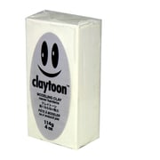 モデリングクレイ claytoon1/4bar(1/4Pound) ホワイト [工作用ねんど]