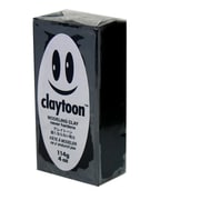 モデリングクレイ claytoon1/4bar(1/4Pound) ブラック [工作用ねんど]